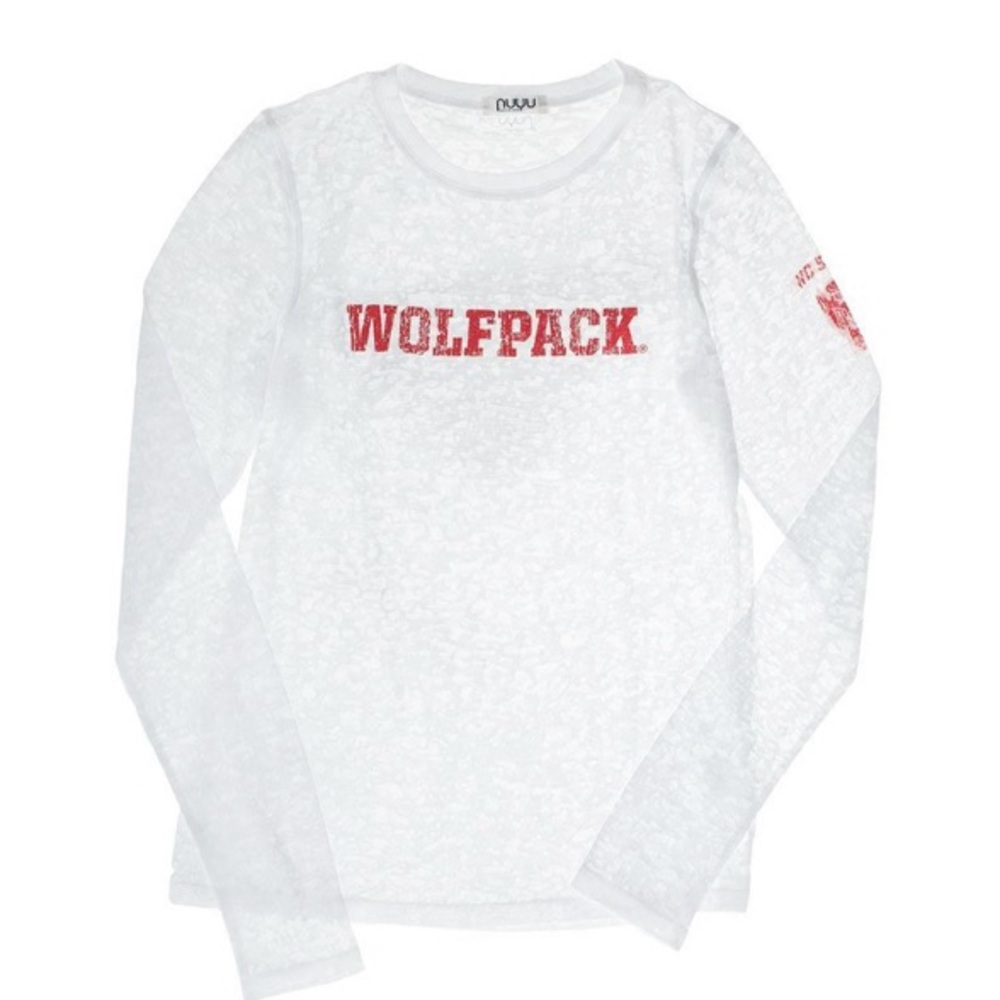 NORTH CAROLINA STATE UNIVERSITY LONG SLEEVE BURNOUT CREW